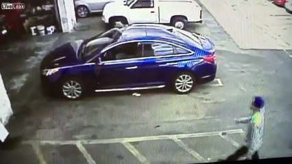 Se faire voler sa voiture au garage au lieu d'une vidange...