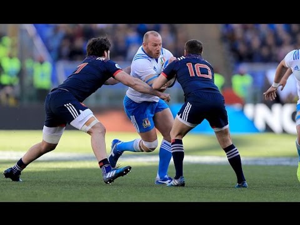 Italy try disallowed after TMO referral! | RBS 6 Nations