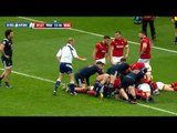 Repeat infringement results in Yellow card for Samson Lee! | RBS 6 Nations