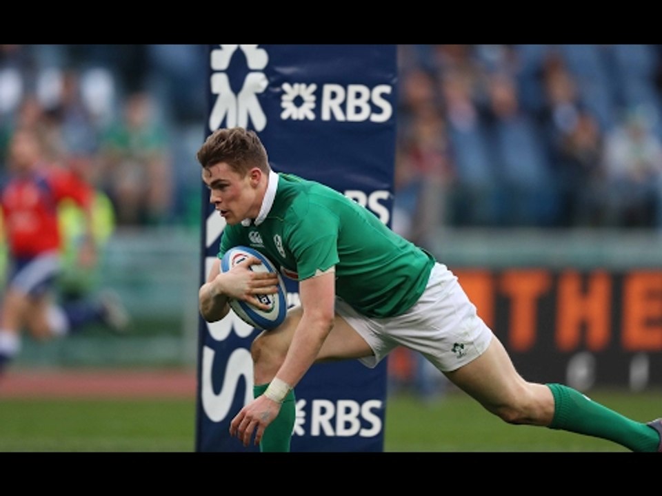 Ringrose scores 40 metre try after strong run!  | RBS 6 Nations