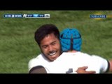 Manu Tuilagi bursts through for Try - Italy v England 15th March 2014