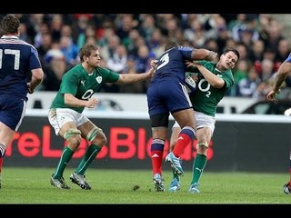 Jonathan Sexton Injury - France v Ireland 15th March 2014