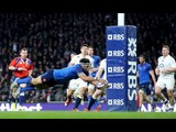 Marvellous Maxime Mermoz Try, England v France, 21st March 2015