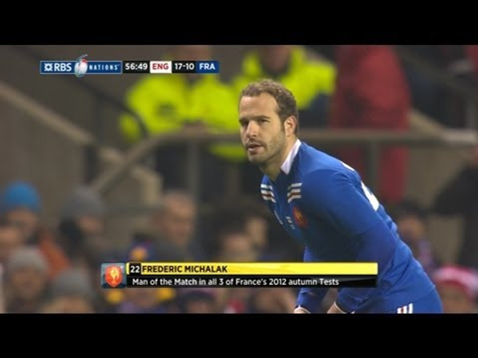 Frederic Michalak Penalty Closes the Gap to 17-13