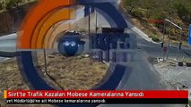 Siirt'te Trafik Kazaları Mobese Kameralarına Yansıdı