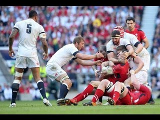 England v Wales - First Half Highlights 9th March 2014
