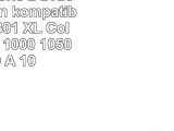 PlatinumSerie 2 Druckerpatronen kompatibel für HP 301 XL Color Deskjet 1000 1050 1050 A