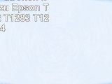 30 Ersatz Patronen kompatibel zu Epson T1281 T1282 T1283 T1284