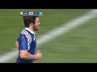 Maxime Machenaud 3rd Penalty - Scotland v France 8th March 2014