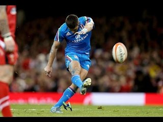 Tommaso Allan Penalty Reduces the Deficit, Wales v Italy 1st February 2014