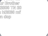 Bubprint 2x Toner kompatibel für Brother TN2000 TN2000 TN 2000 schwarz hl2030 mfc7820n