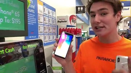 Selling My iPhone X To a Machine at Walmart