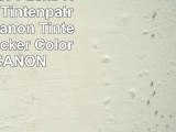 iColor Color Packs Kompatible Tintenpatronen für Canon Tintenstrahldrucker ColorPack