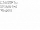 4x OBV Toner Dell C1660  C 1660  C1660W kompatibel schwarz cyan magenta gelb