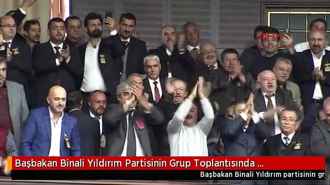 Başbakan Binali Yıldırım Partisinin Grup Toplantısında Konuşuyor-1