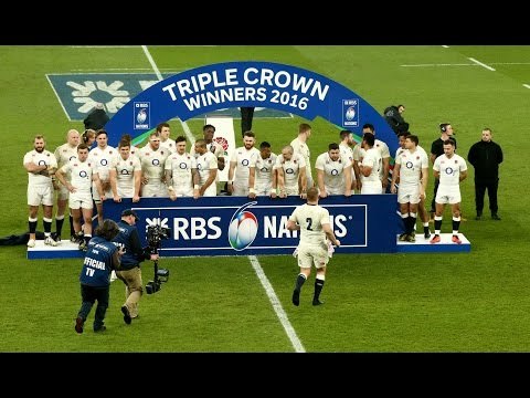 Triple Crown celebrations as England beat Wales! | RBS 6 Nations