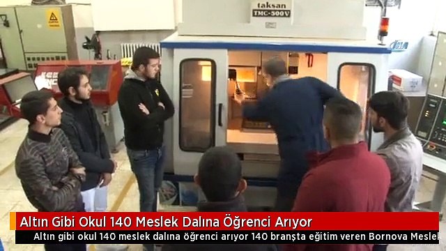 Altın Gibi Okul 140 Meslek Dalına Öğrenci Arıyor