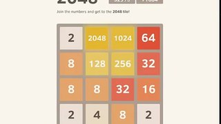 Impressive : full 2048 game to 71k with 4096 tile