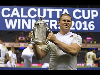 Dylan Hartley lifts the Calcutta Cup! | RBS 6 Nations