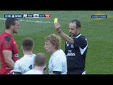 Gethin Jenkins' Yellow Card and Owen Farrell's 4th penalty - England v Wales 9th March 2014