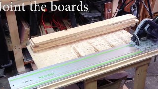 How to make a Pallet Wood Monitor Desk Riser with Drawers - Part 1