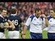 Final whistle scenes at Scotland v Wales, 15th Feb 2015