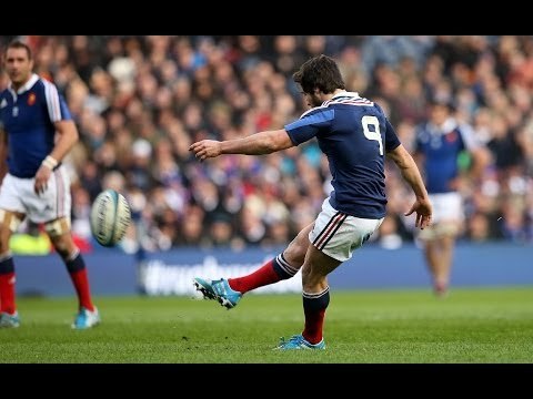 Maxime Machenaud 2nd Penalty - Scotland v France 8th March 2014