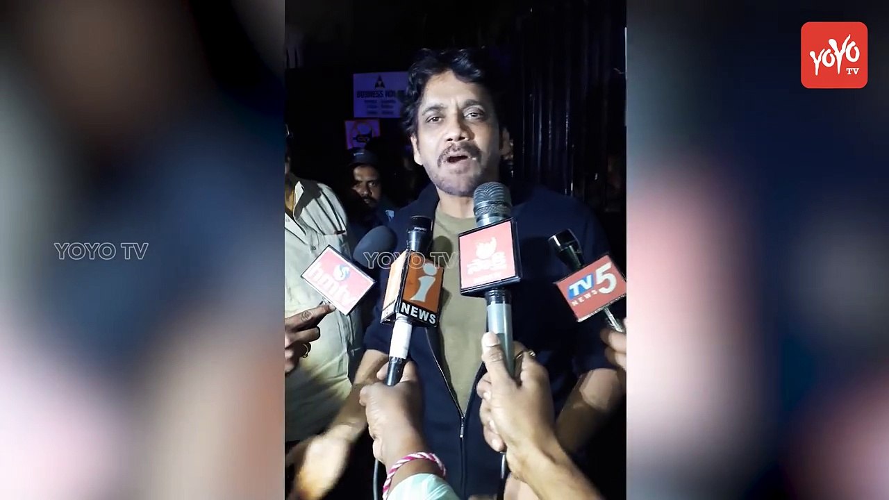 Akkineni Nagarjuna Reaction on Annapurna Studios Fire Accident || YOYO TV Channel