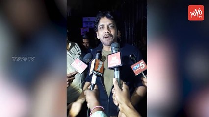 Akkineni Nagarjuna Reaction on Annapurna Studios Fire Accident || YOYO TV Channel