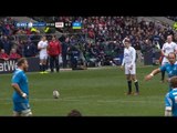 Toby Flood Penalty Extends England's Lead,  England v Italy 10 March 2013