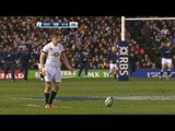 Owen Farrell Missed Penalty goes left & wide -  Scotland v England 8th February 2014