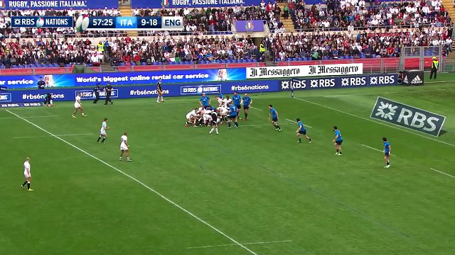 Second Half Highlights - Italy 9-40 England | RBS 6 Nations
