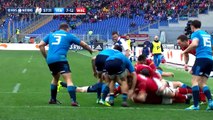 Webb comes within inches of scoring a try after great break! | RBS 6 Nations