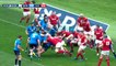 Slick pass from Parisse leads to first Italian try!  | RBS 6 Nations