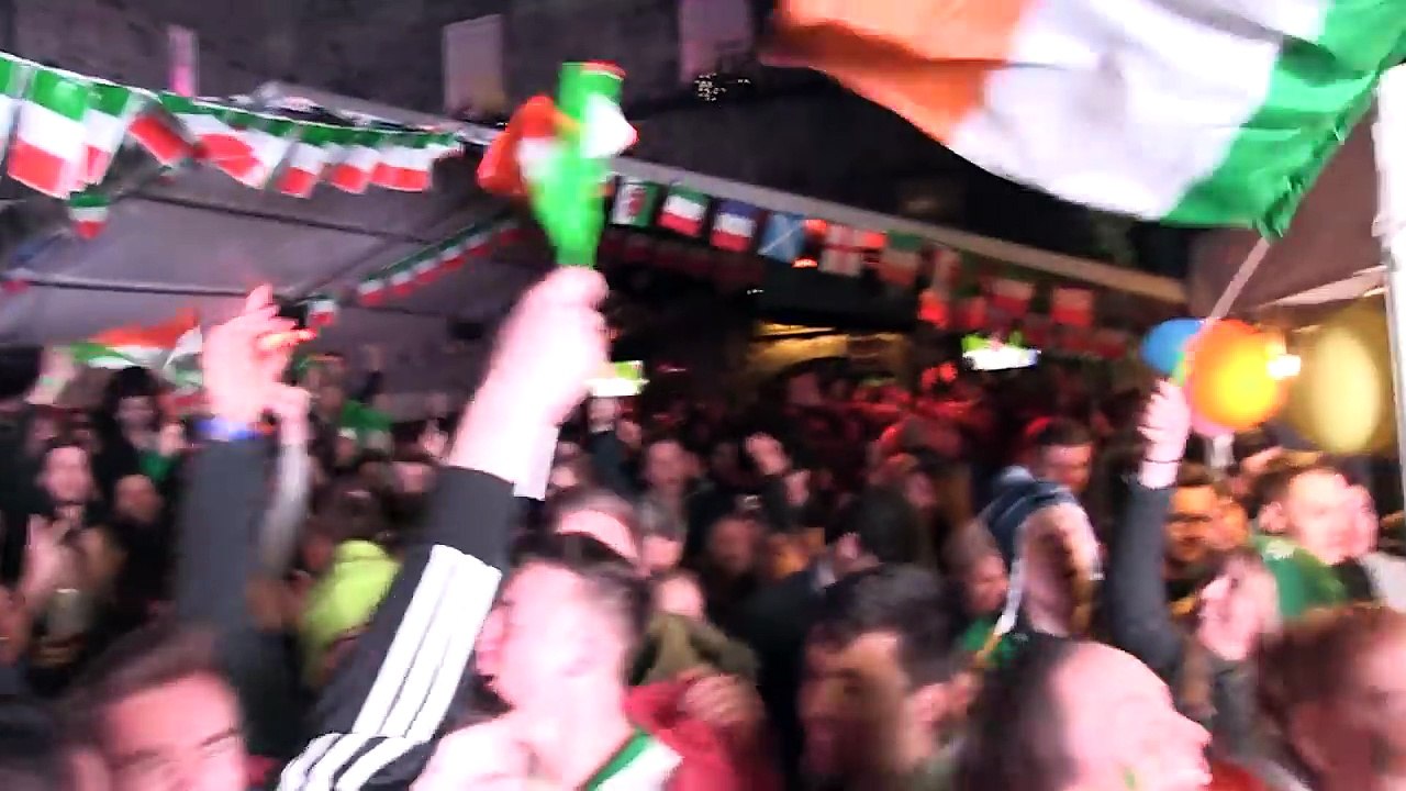 Final Whistle Reactions in Edinburgh