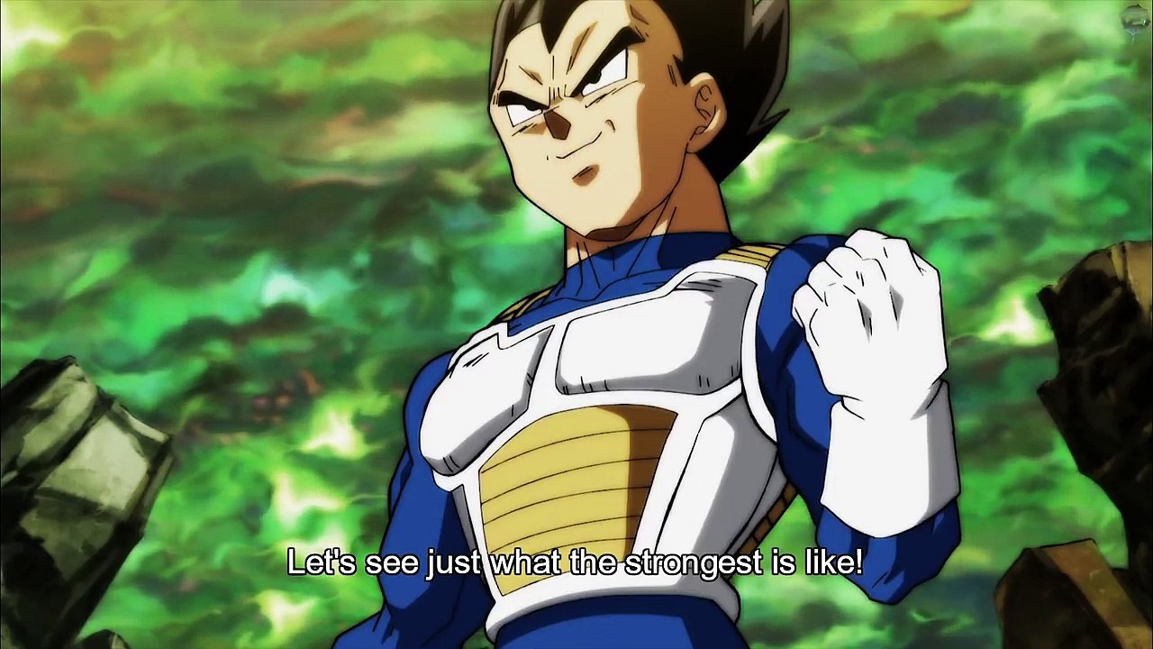 Vegeta vs Toppo (English Subbed) - Dragon Ball Super Episode 112 4K HD