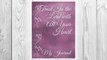 Download PDF Trust In the Lord with All Your Heart: Proverbs 3:5 Inspirational Bible Verse Purple Floral Cover Design Notebook/Journal FREE