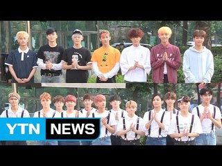 [★영상] NCT 127·세븐틴, 몰려든 팬들에 '인기 증명' (뮤직뱅크 출근길) / YTN (Yes! Top News)