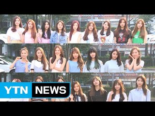[★영상] 구구단·CLC·다이아, '귀엽거나 청순하거나' (뮤직뱅크 출근길) / YTN (Yes! Top News)