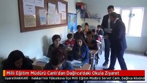 Milli Eğitim Müdürü Canlı'dan Dağlıca'daki Okula Ziyaret
