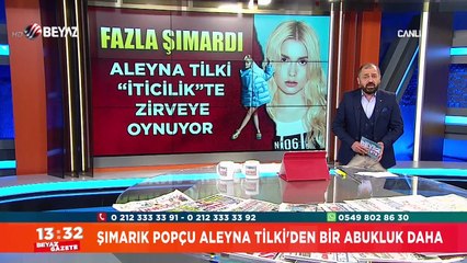 Aleyna Tilki'den bir abukluk daha