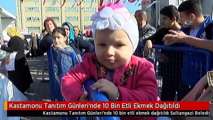 Kastamonu Tanıtım Günleri'nde 10 Bin Etli Ekmek Dağıtıldı