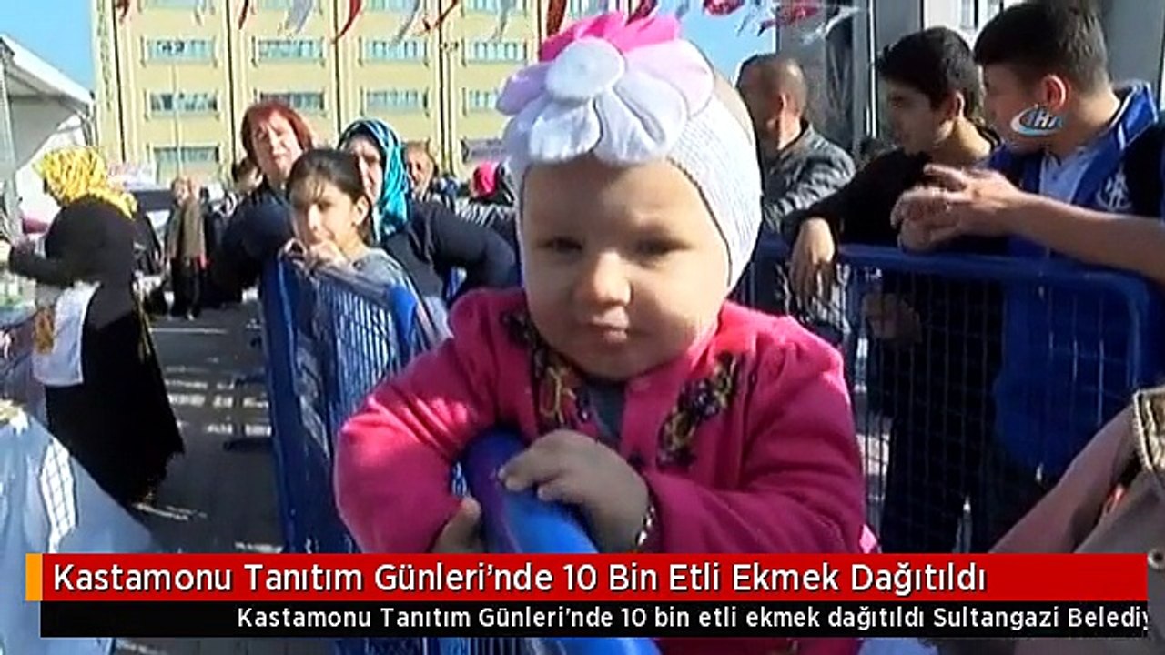 Kastamonu Tanıtım Günleri'nde 10 Bin Etli Ekmek...