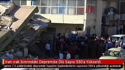 İran-ırak Sınırındaki Depremde Ölü Sayısı 530'a Yükseldi