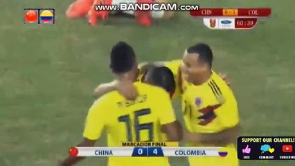 China vs Colombia 0-4 ~ All Goals & Highlights