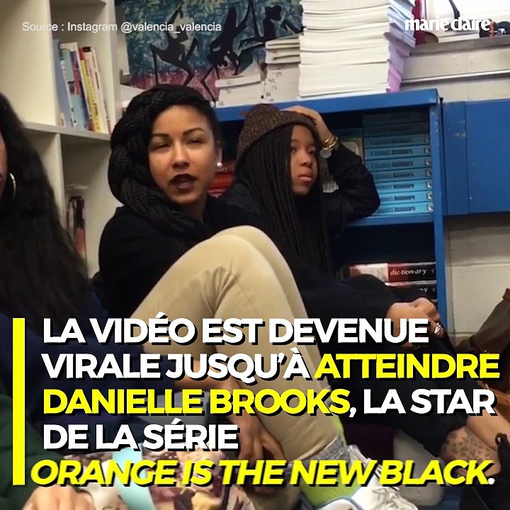 Une actrice de la série "Orange is the new black" répond à une jeune fille complexée par sa couleur de peau