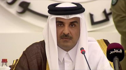 أمير قطر: تساميْنا فوق الإسفاف ومشاريعنا مستمرة