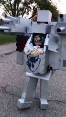 Baby Wins Halloween With Epic Robot Costume