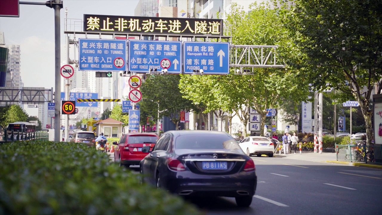 Mercedes-Benz Intelligent World Drive in Shanghai