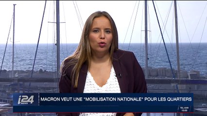 Macron veut une mobilisation nationale pour les quartiers